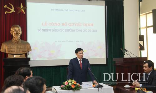 Bộ trưởng Nguyễn Ngọc Thiện phát biểu tại buổi lễ